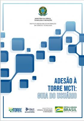 "Capa do Guia adesão à Torre MCTI: Guia do usuário"